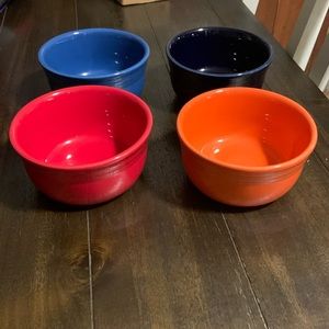 Fiestaware Bowls (4)